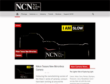 Tablet Screenshot of newcameranews.com